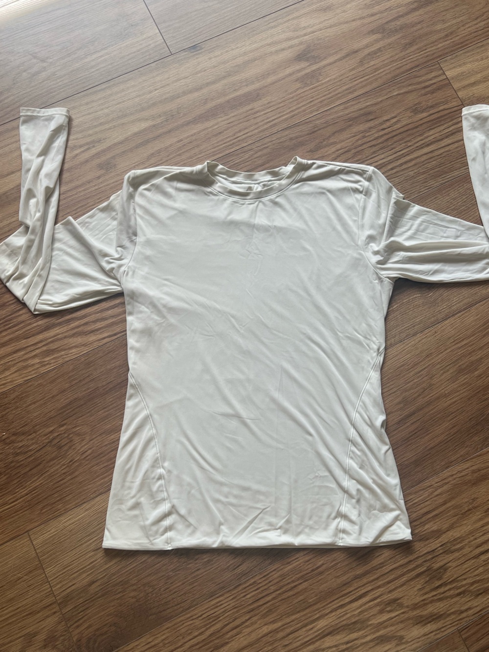 Lululemon Classic White Align Longsleeve Athletic Shirt